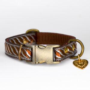Halsband Ozzy bruin