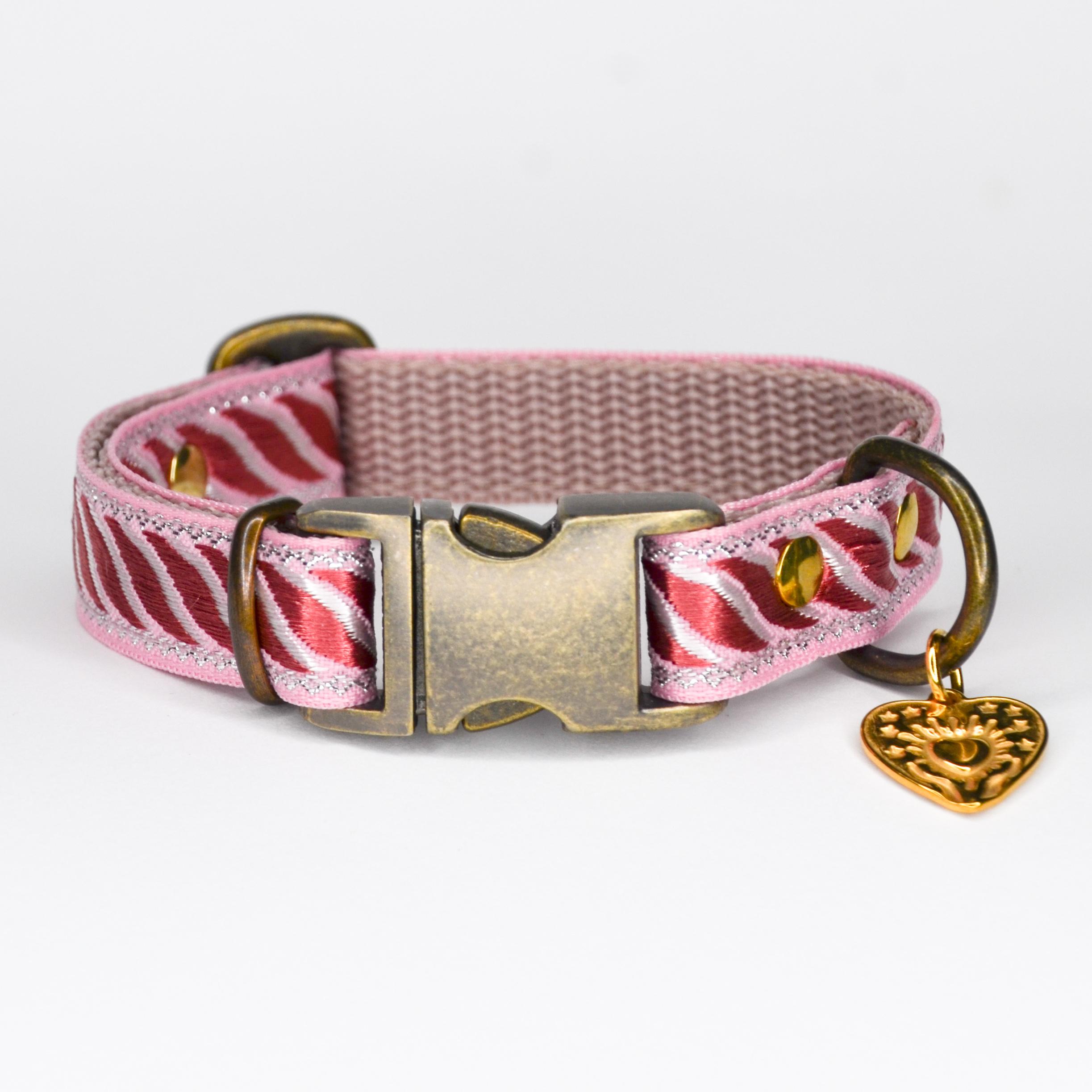 Halsband Ozzy roze
