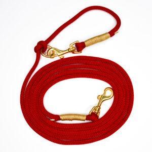 (Handsfree) Puppy looplijn rood