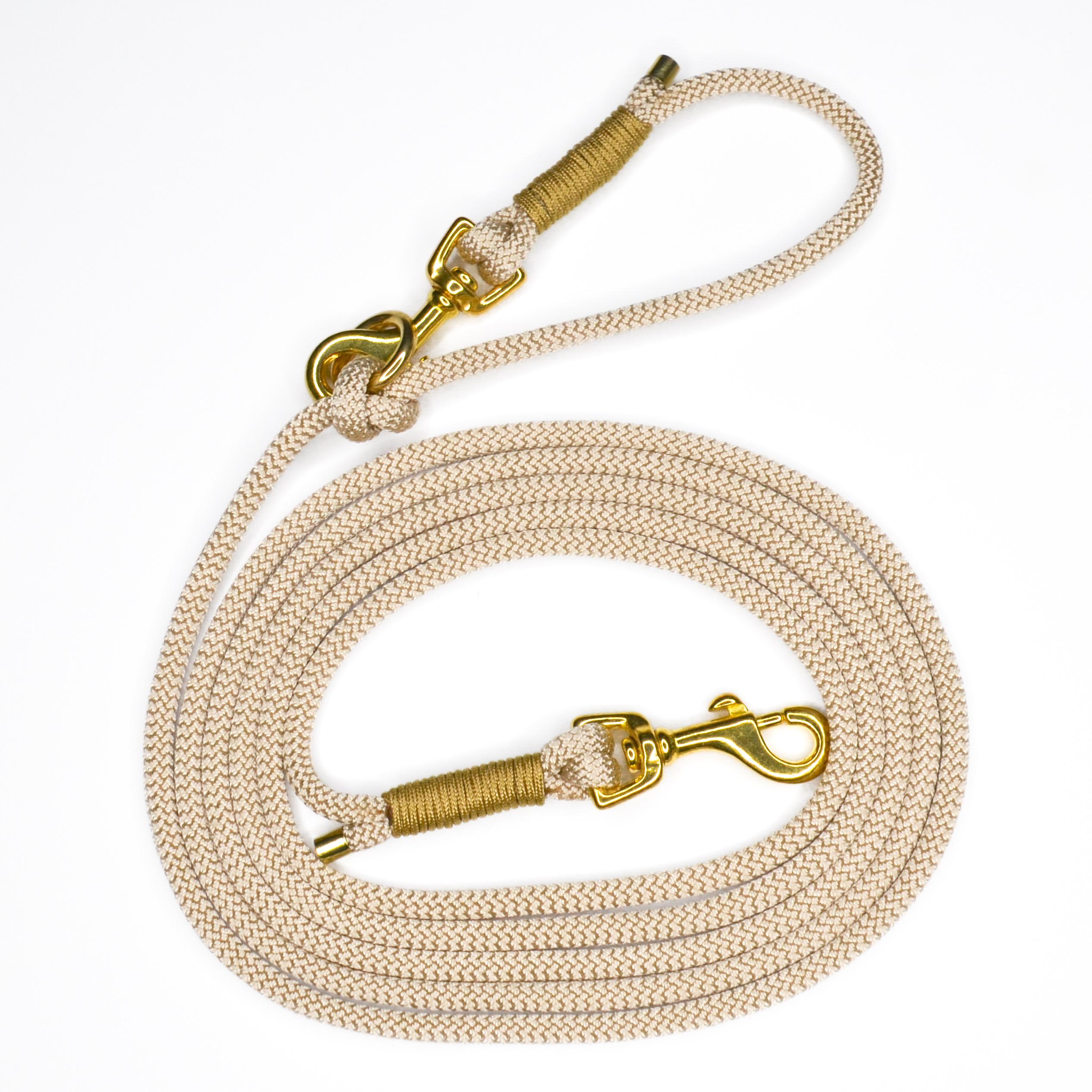 (Handsfree) Puppy looplijn beige