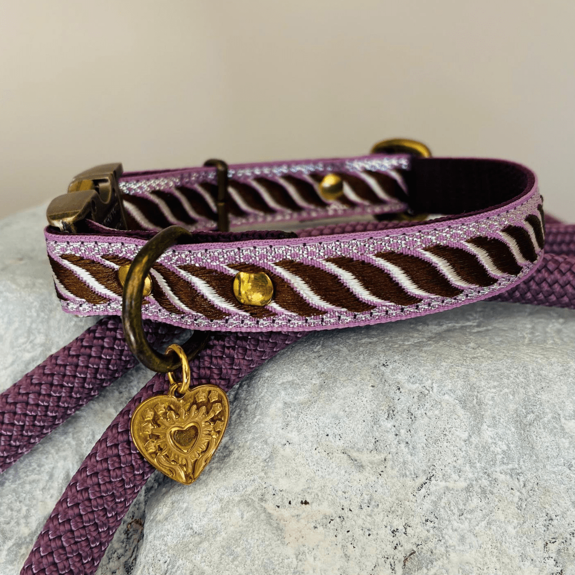 Halsband Ozzy paars - Afbeelding 2
