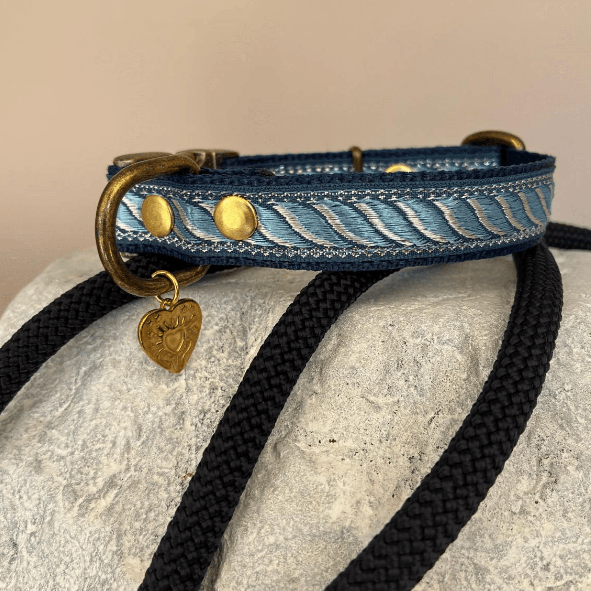 Halsband Ozzy blauw - Afbeelding 2