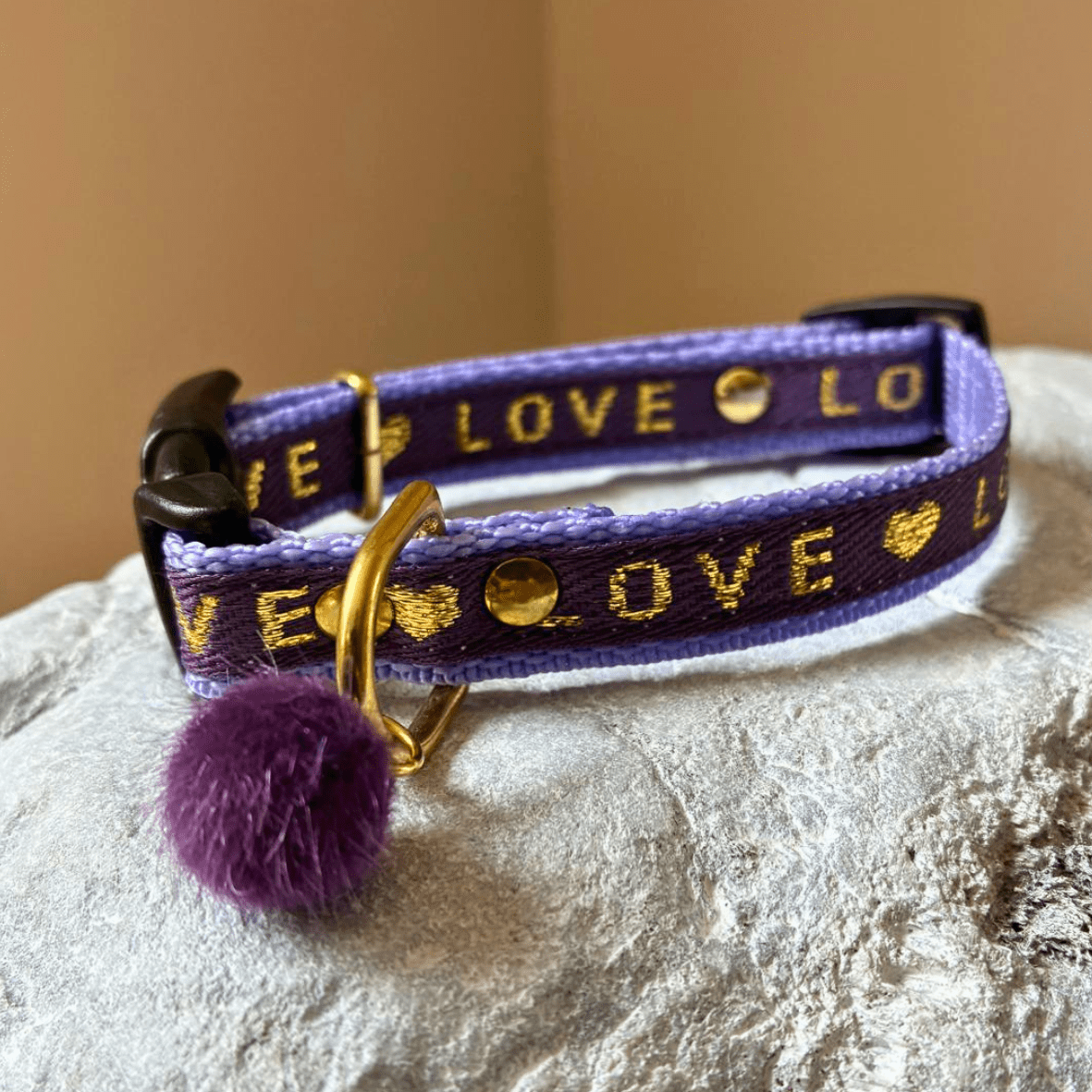 Puppyhalsband Love