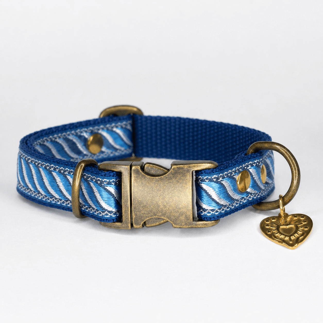 Halsband Ozzy blauw