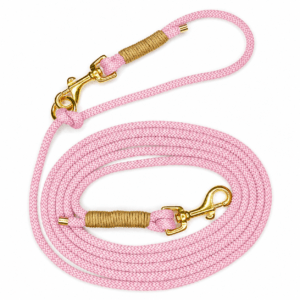 (Handsfree) Puppy looplijn lichtroze