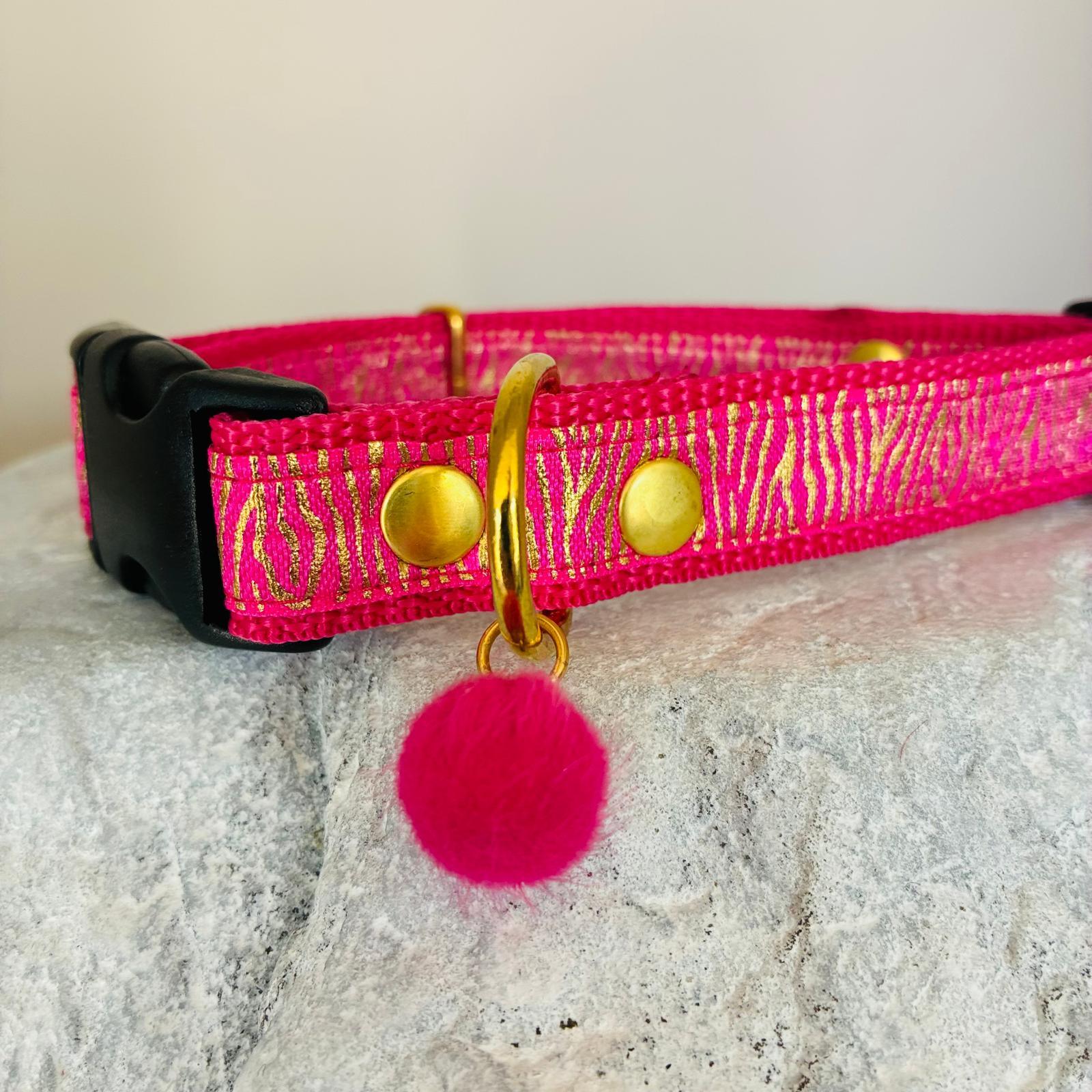 Puppyhalsband Tiger Lilly - Afbeelding 2