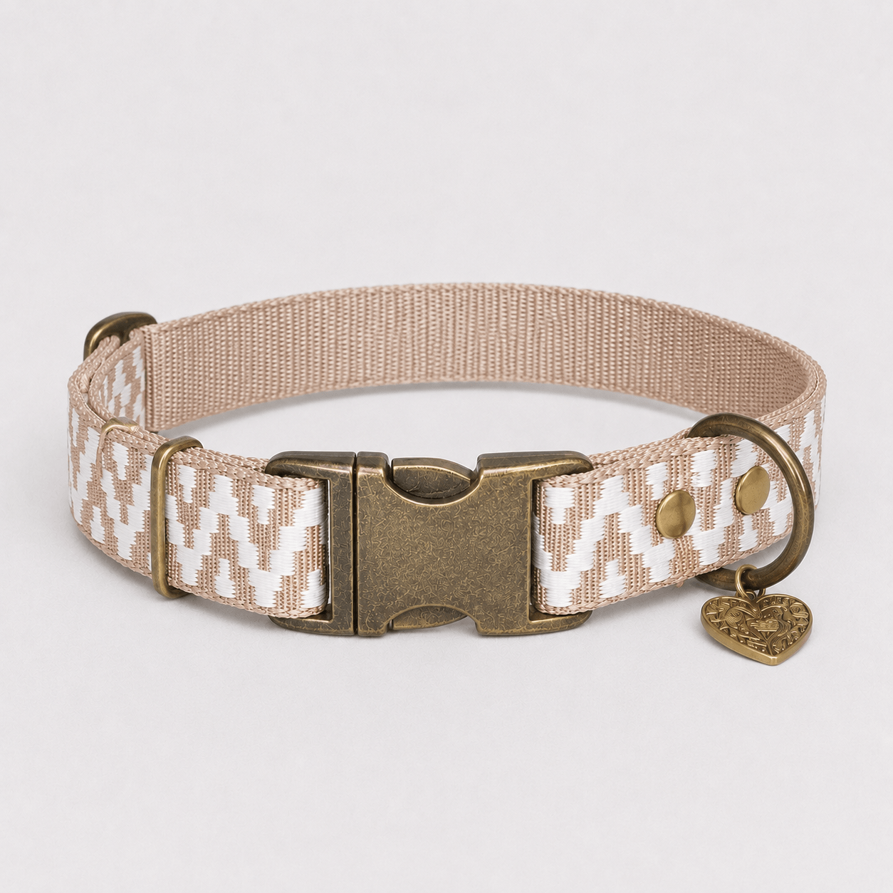 Halsband ZIVA beige bruin